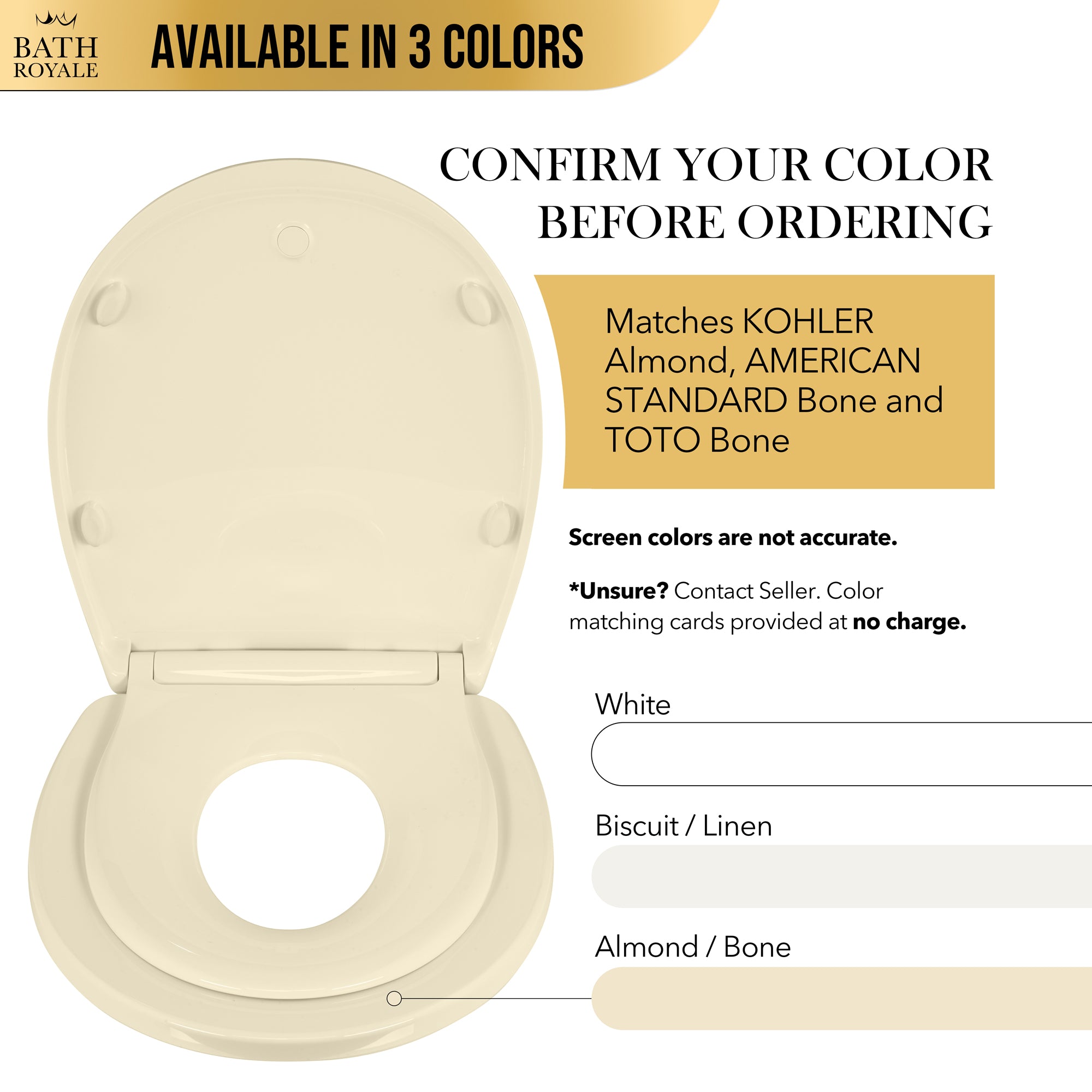 Kingsport Family Toilet Seat with Built-In Child Seat