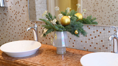 Spice Up Your Guest Bathroom this Holiday Season