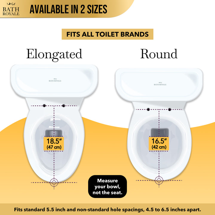 Kingsport Family Toilet Seat with Built-In Child Seat