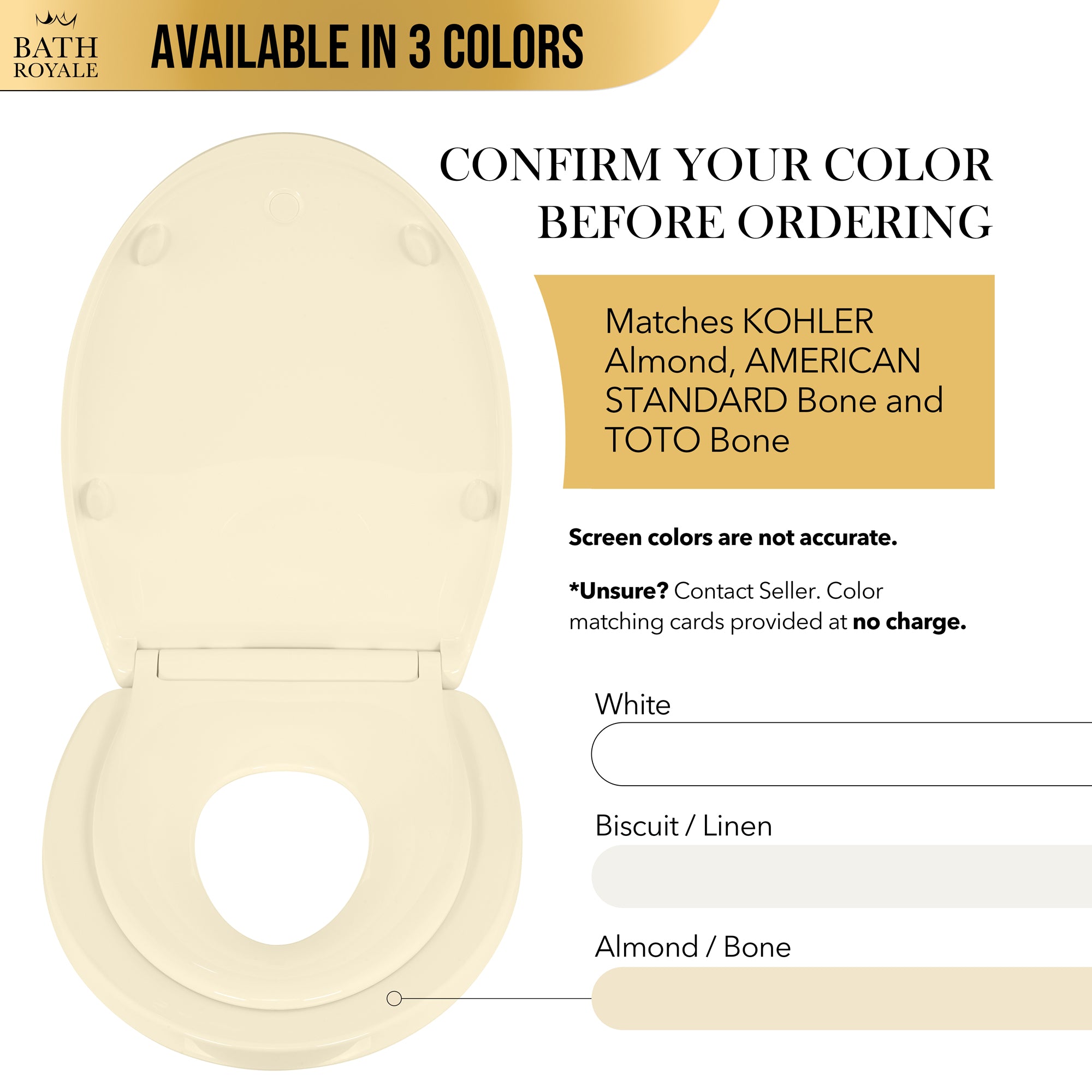 Kingsport Family Toilet Seat with Built-In Child Seat