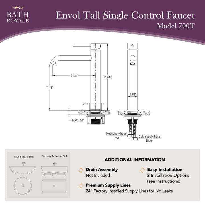 Envol Tall Lav Faucet