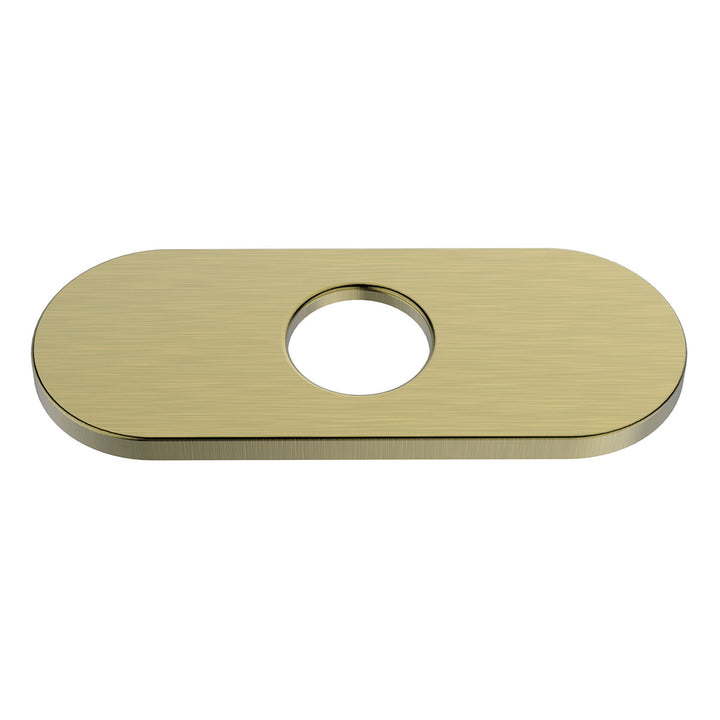 Bathroom Sink Deck Plate (hole cover) Round for Sinks with 4" Centerset Holes