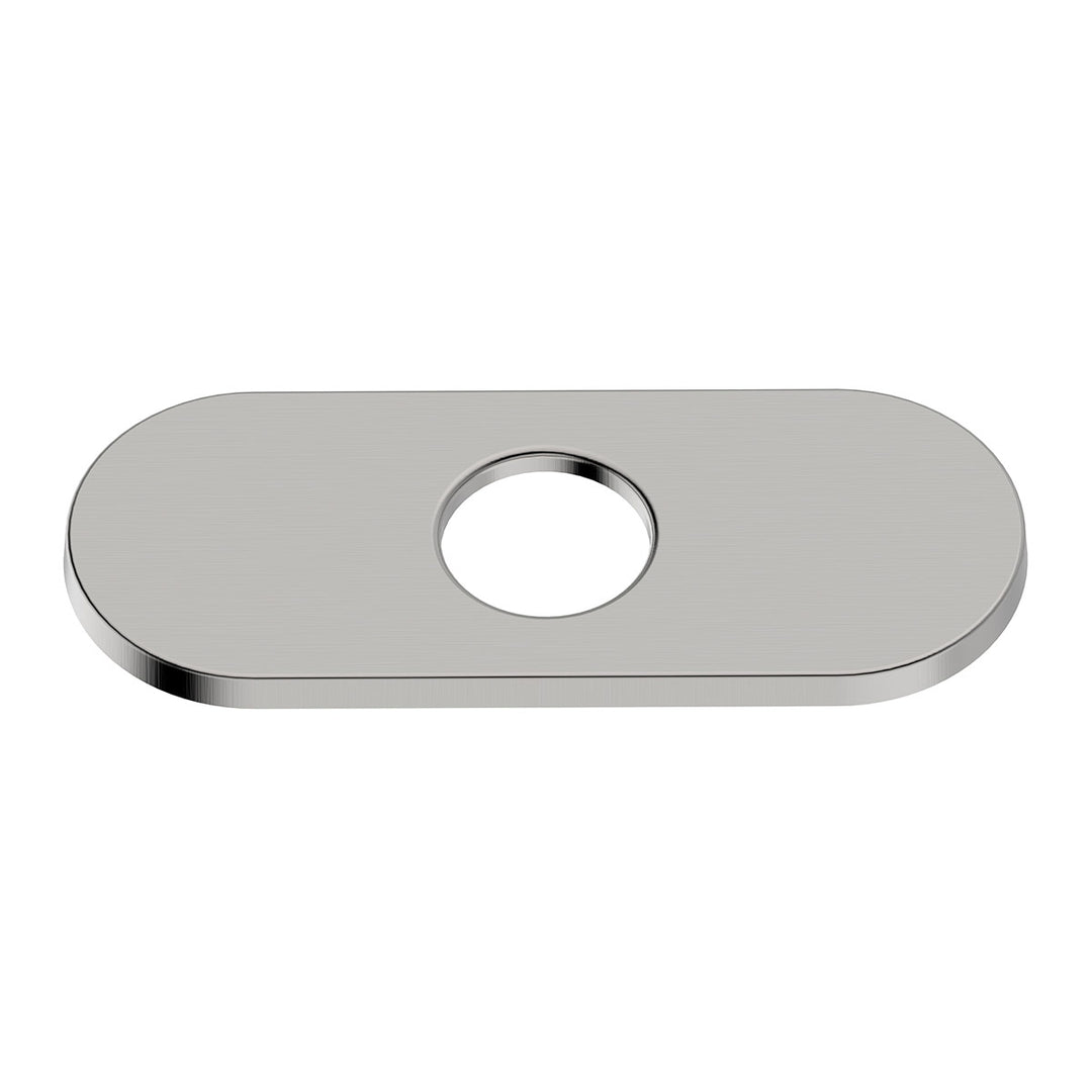 Bathroom Sink Deck Plate (hole cover) Round for Sinks with 4" Centerset Holes