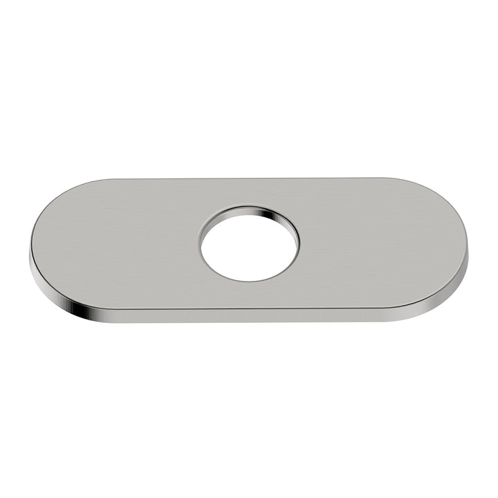 Bathroom Sink Deck Plate (hole cover) Round for Sinks with 4" Centerset Holes
