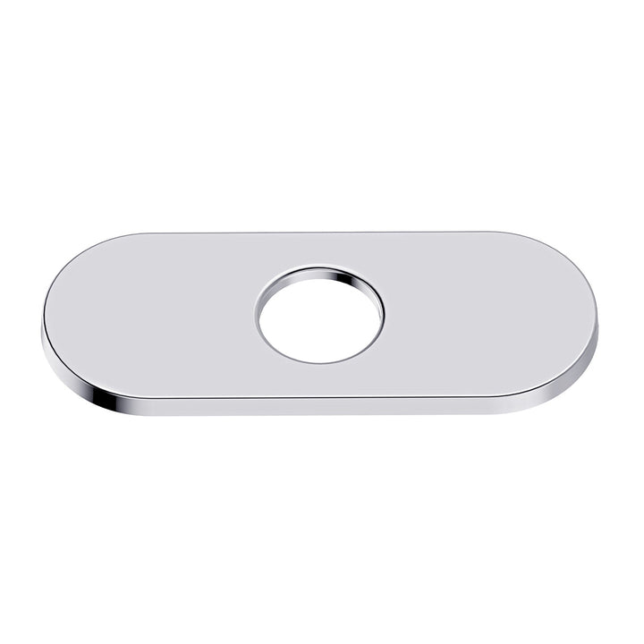 Bathroom Sink Deck Plate (hole cover) Round for Sinks with 4" Centerset Holes