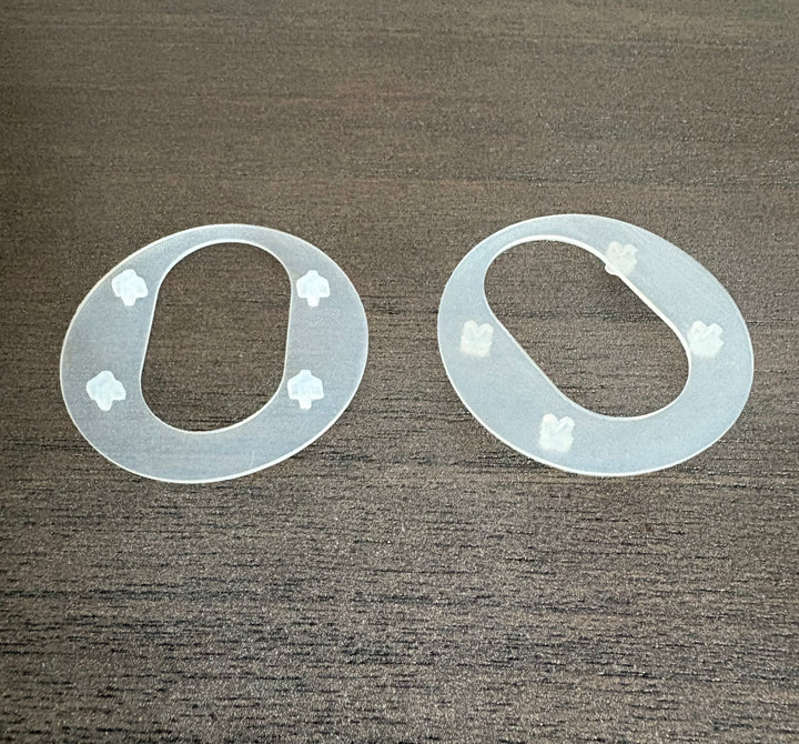 Clear Rubber Gaskets (set of 2) for Executive and Kingsport Seats