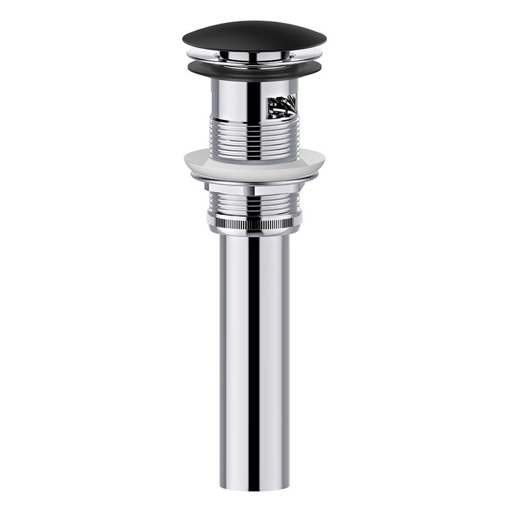 Finger Tap Bathroom Sink Drain with Overflow