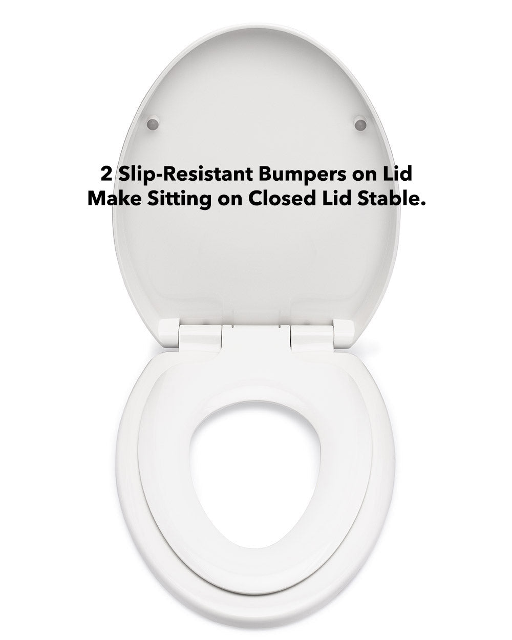 Premium Family Toilet Seat with Built-In Child Seat