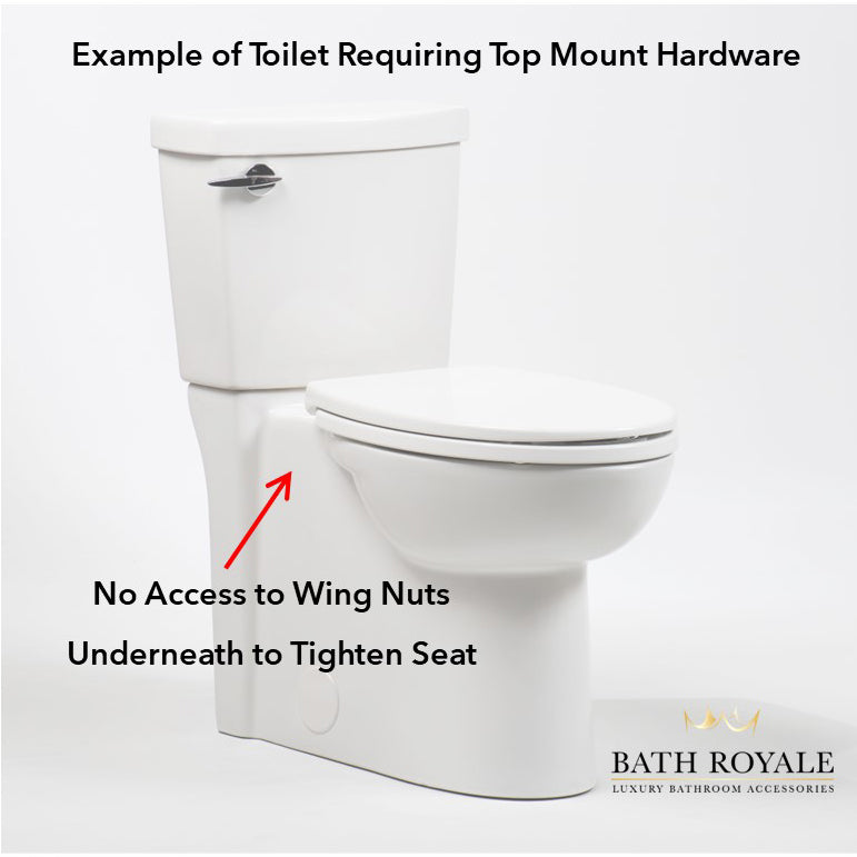Top Mount Toggles for Bath Royale Toilet Seats (set of 2)